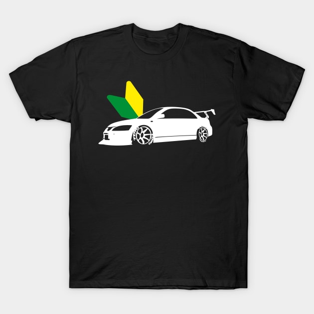 mitsubishi evolution T-Shirt by sok3